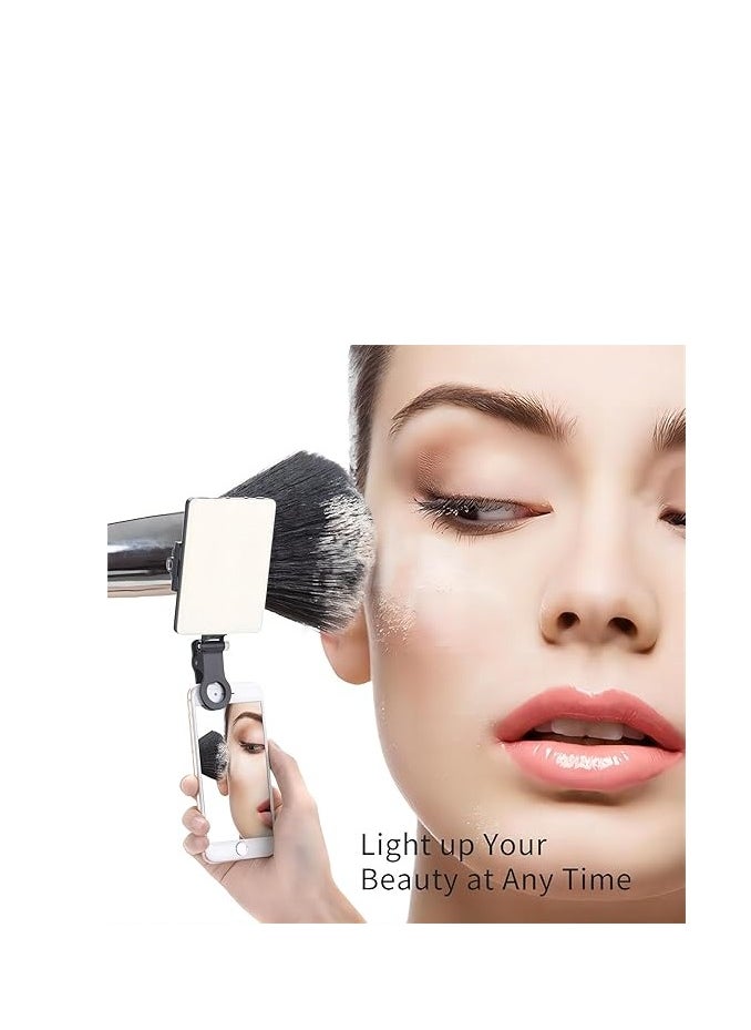 Cool Baby COOLBABY Cell Phone Selfie Light 60 LEDs Mobile Phone Light with Rechargeable Clip and Adjustable 3 Light Modes 2000mAh Video Light  - Image 2
