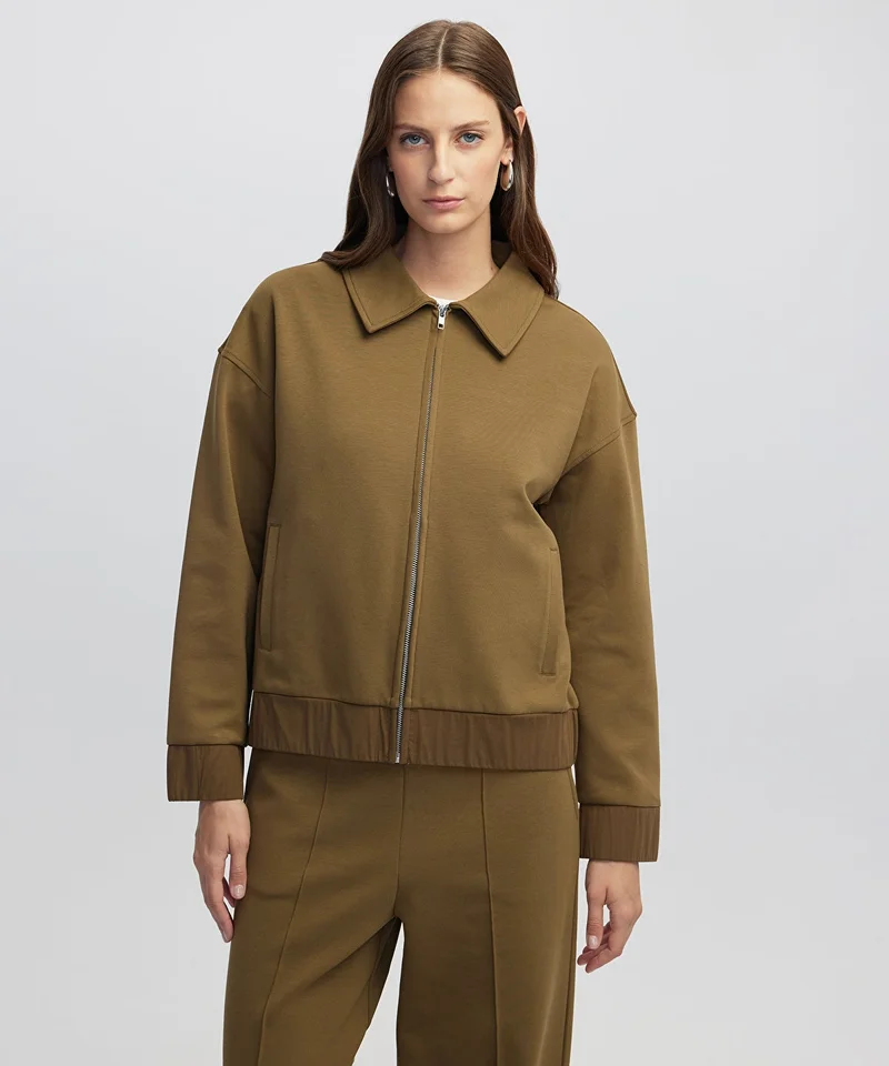 ابيكول Zip-Up Sweatshirt