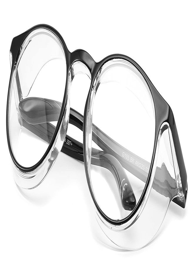 Alsenor Safety GlAnti Fog Goggles Protective Eyewear Blue Light Blocking Anti Dust GlUV Protection Frame For Men And Women - Image 2