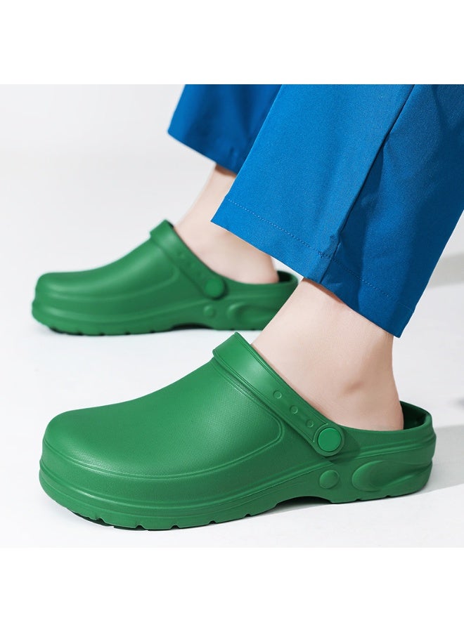 أحذية جراحية للجنسين، مناسبة للأطباء والممرضات. مصنوعة من مادة EVA، وهي مقاومة للانزلاق ومقاومة للماء، ومناسبة لغرف العمليات والمختبرات وغيرها من البيئات المماثلة. - Image 5