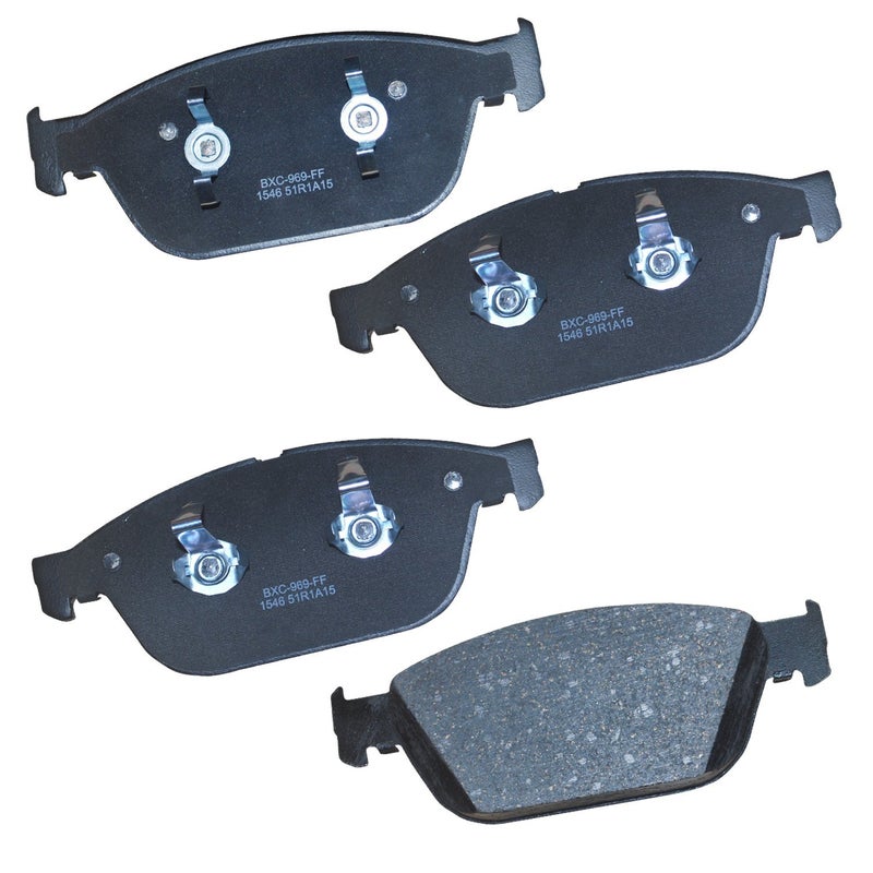 بنديكس وسادات فرامل أمامية سيراميكية Bendix Premium SBC1546 لسيارات Audi A8 Quattro (2013-2012) A8 Quattro (2018-2015) SQ5 (2017-2014) - Image 1