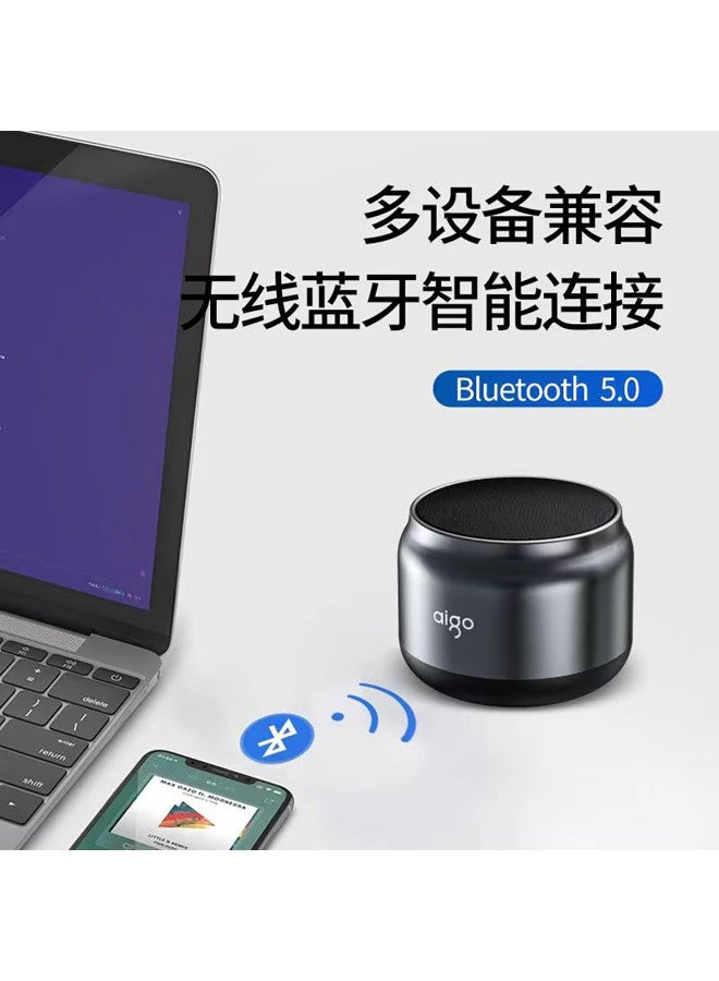 aigo مكبر صوت بلوتوث لاسلكي صغير ذكي Ai مع مضخم صوت محمول خارجي للرياضة مع صوت عالي الجودة - Image 4