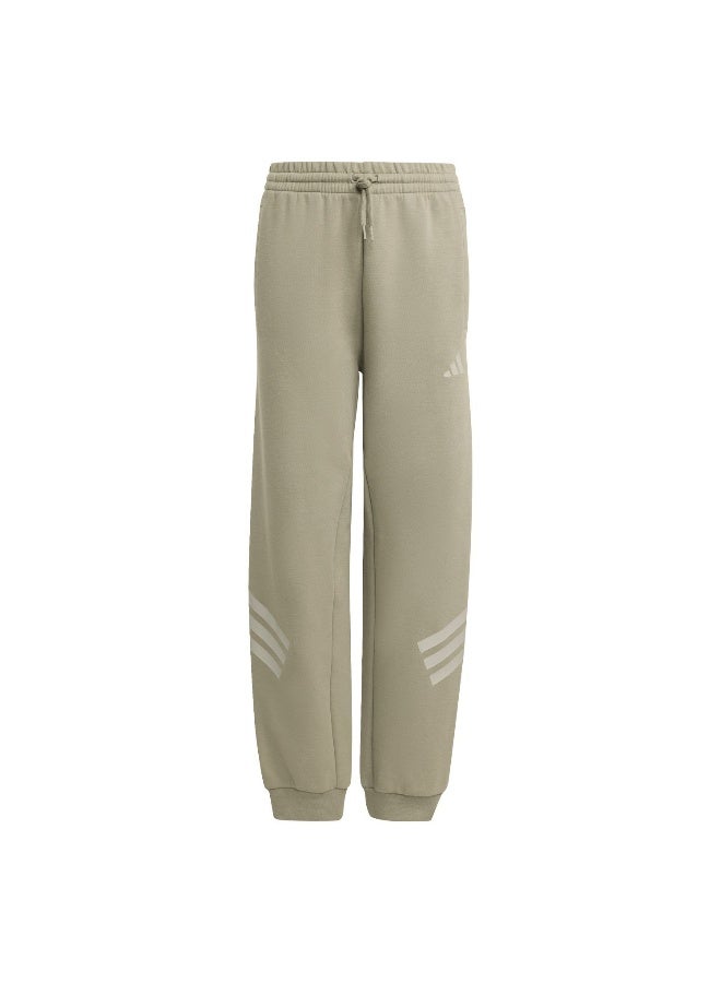 اديداس بنطلون تدريب واسع أخضر للأطفال من - سنوات - Image 1