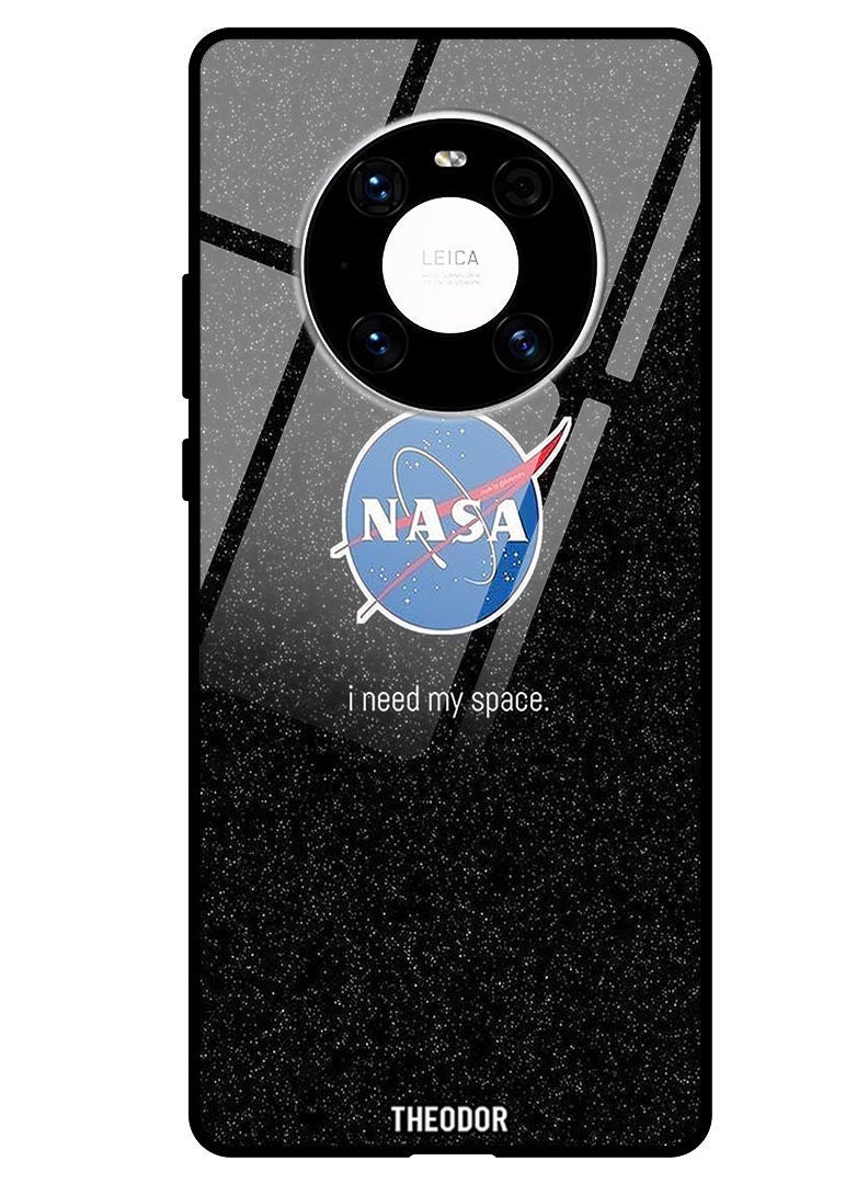Theodor Protective Tempered Glass Case Cover HUAWEI MATE 40 PRO 5G  Nasa I Need My Space - Image 1