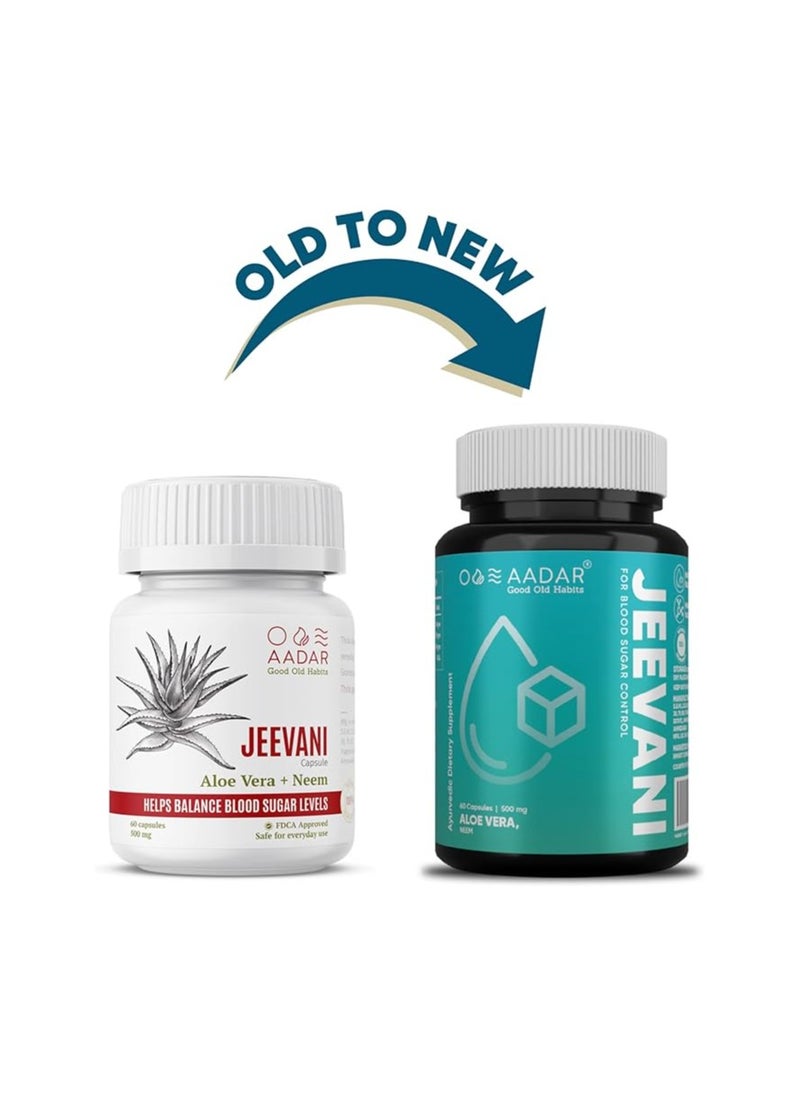 AADAR Jeevani Ayurvedic 60 Capsules Pack Of 4  - Image 2
