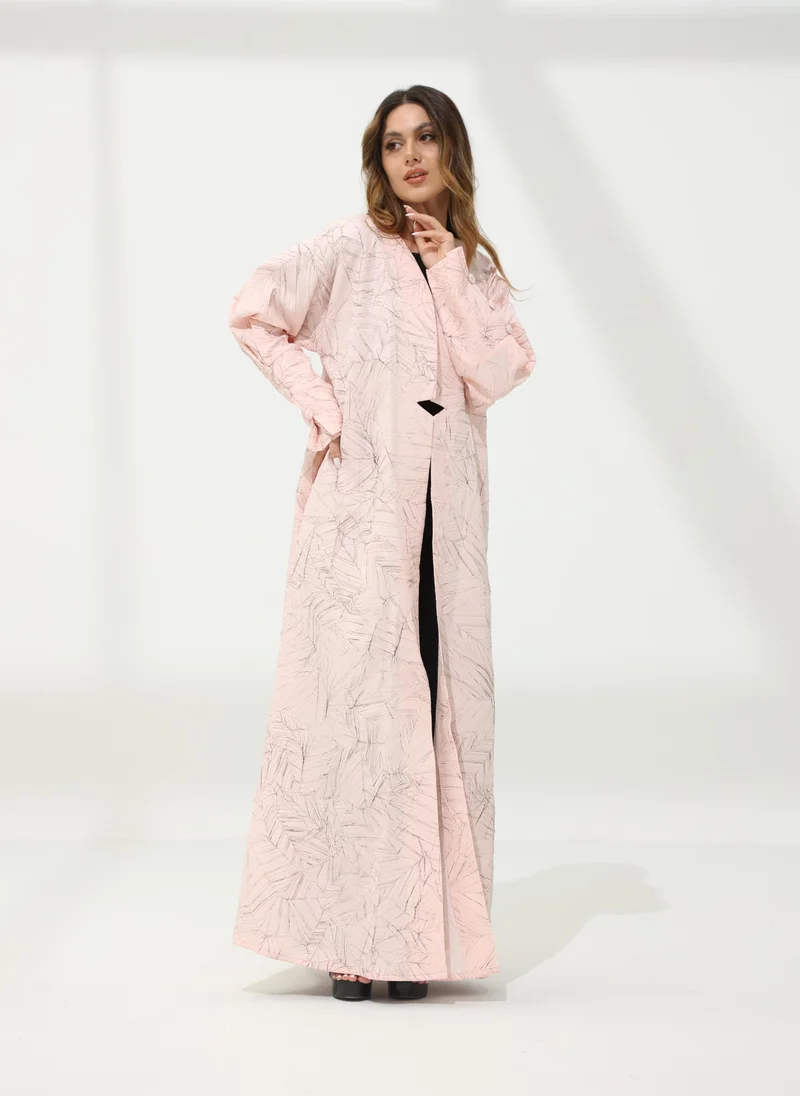 ميم باي ماريا Front Open Cuff Detail Abaya