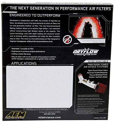 AEM 28-20304 DryFlow Air Filter - Image 2