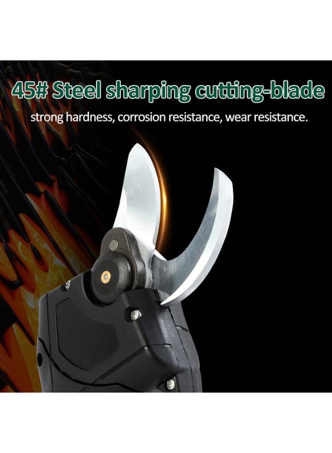 Halamine Electric Pruning Shears ,21V  Portable Tree Trimmer 25mm Cutting Diameter with 1pcs Battery,Electric Pruning Scissors - Image 4