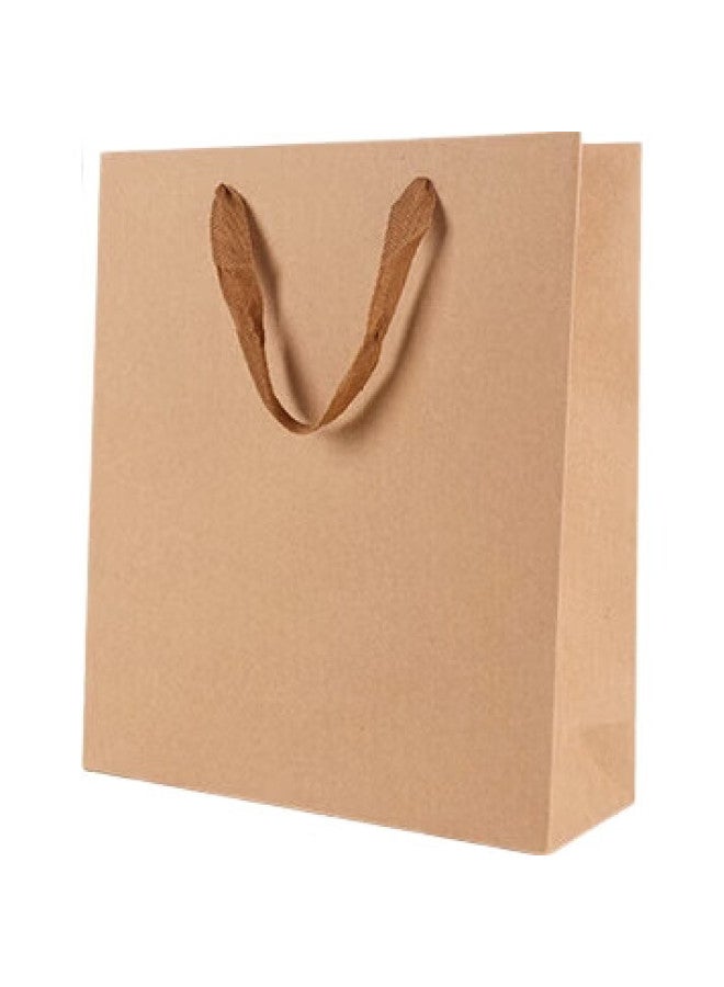 Tatanice Kraft Paper Gift Bags, File Management Handbags, Birthday Gift Bags, Packaging Bags, Handbags, Large Vertical Version, Pack Of Five - Image 2