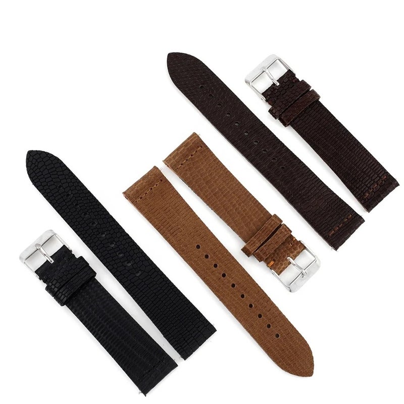 Bluejw Selling  Lizard Pattern Genuine Leather Watch Strap With Different Colors Watch Accessories Fashion and Durable - Image 5