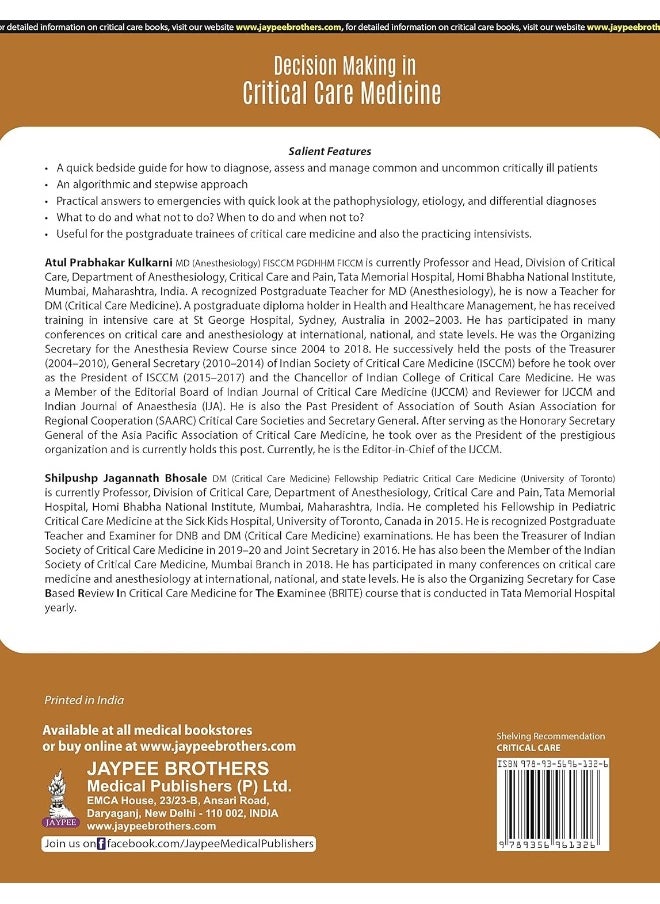Decision Making in Critical Care Medicine  - Image 2