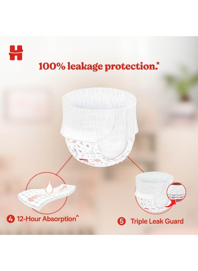 هجيز سراويل Huggies كومفورت كومفورت ووندر ثلاثية كبيرة جدًا (XXXL) مقاس (17 كجم+) سراويل حفاضات أطفال، 24 قطعة|5 فوائد في حفاضة واحدة| نعومة سرير الفقاعات | امتصاص يصل إلى 12 ساعة طوال الليل - Image 3