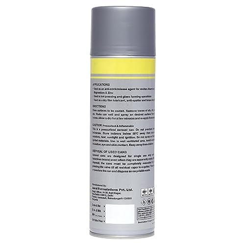 Aerol Boron Nitride Spray | High Temp Lubricant, Release Agent & Coating (800°C Air / 1950°C Inert) | Dry Film for Hot Surfaces & Tools | 300g/411ml – Grade 7720 - Image 4