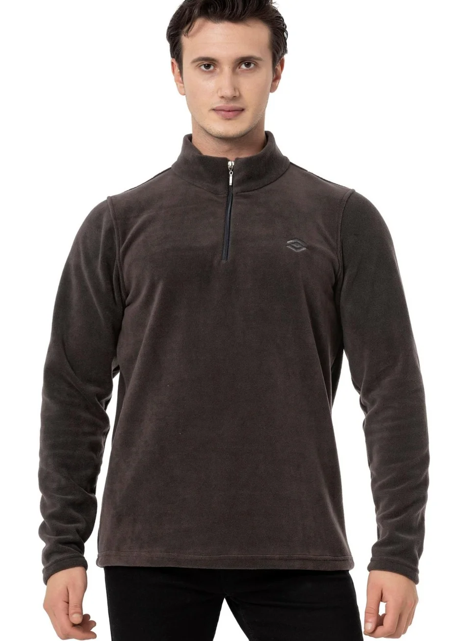 سكوتر Half Zipper Anthracite Men's Polar M1517TA
