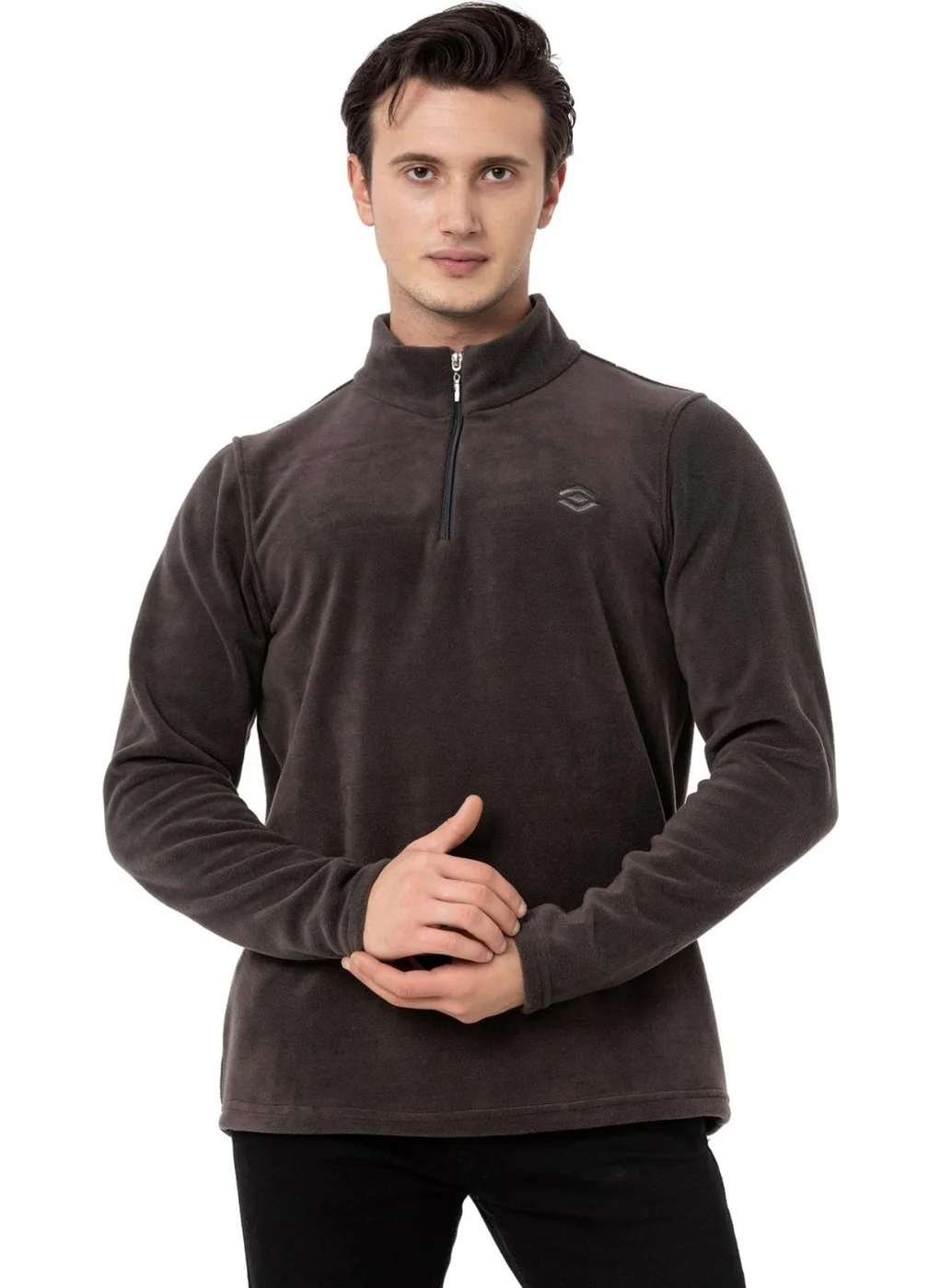 سكوتر Half Zipper Anthracite Men's Polar M1517TA