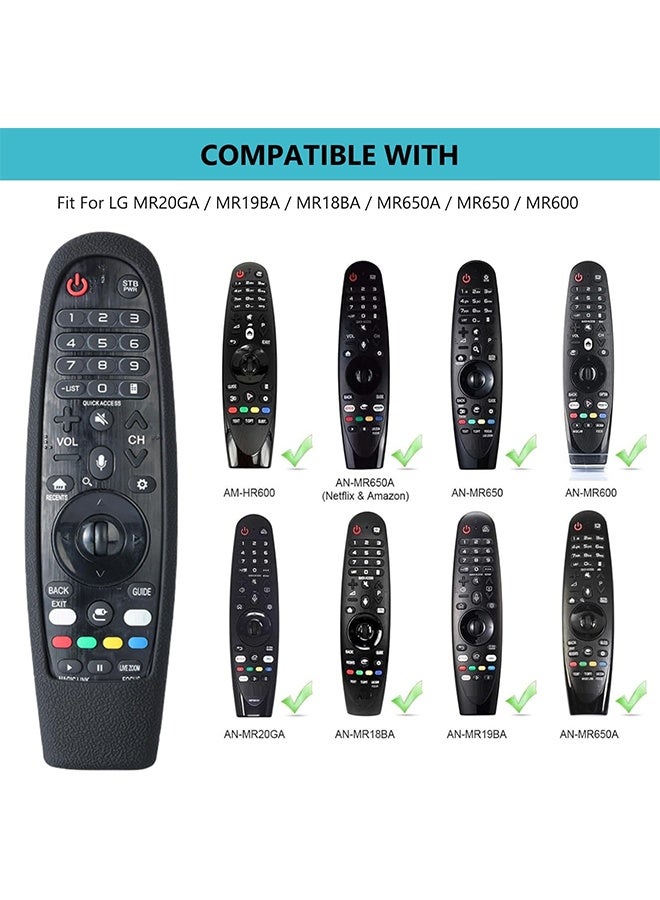 Protective Silicone Remote Case for AN-MR19BA AN-MR18BA AN-MR600 AN-MR650 AN-MR20GA LG Magic Remote Case Remote Cover for LG 3D Smart TV Magic Remote Cover - Image 2