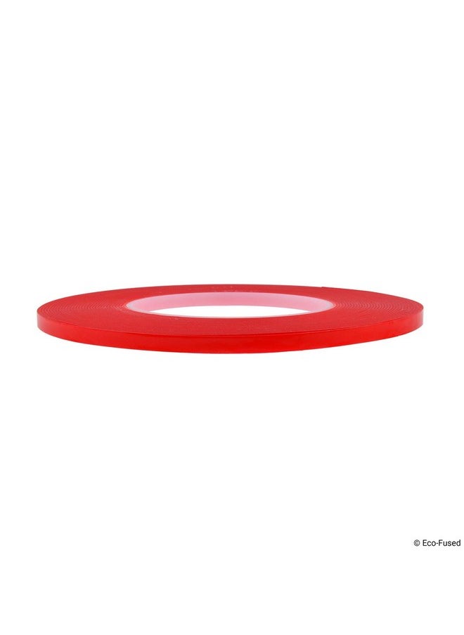 ECO-FUSED Acrylic Mounting Tape - 1/4" X 12.6 Yards - Ultra Strong Double-Sided Adhesion - Transparent - Removable - All Types Of Surfaces - Weatherproof - For Indoor And Outdoor  - Image 3