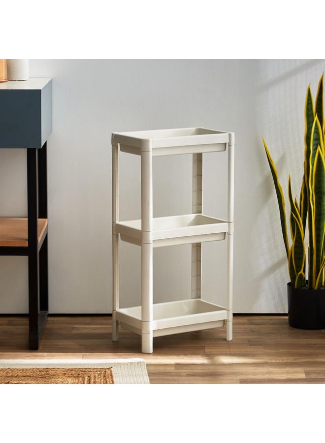 ألور بيوس علبة حمام مستطيلة 3 طبقات 36×23×71 سم - Image 1