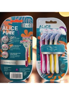 Alice Alice Easy Shaving Simple Life Smoother 4 Blades 
