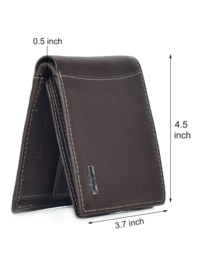 URBANFOREST URBAN FOREST Oliver Dark Brown Leather Wallet for Men - Image 4