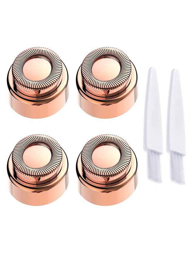 LinMei 4PCS LinMei Replacement Heads Compatible for GEN 1 Finishing Touch Flawless Women's Painless Hair Remover with Cleaning Brushes - Image 1