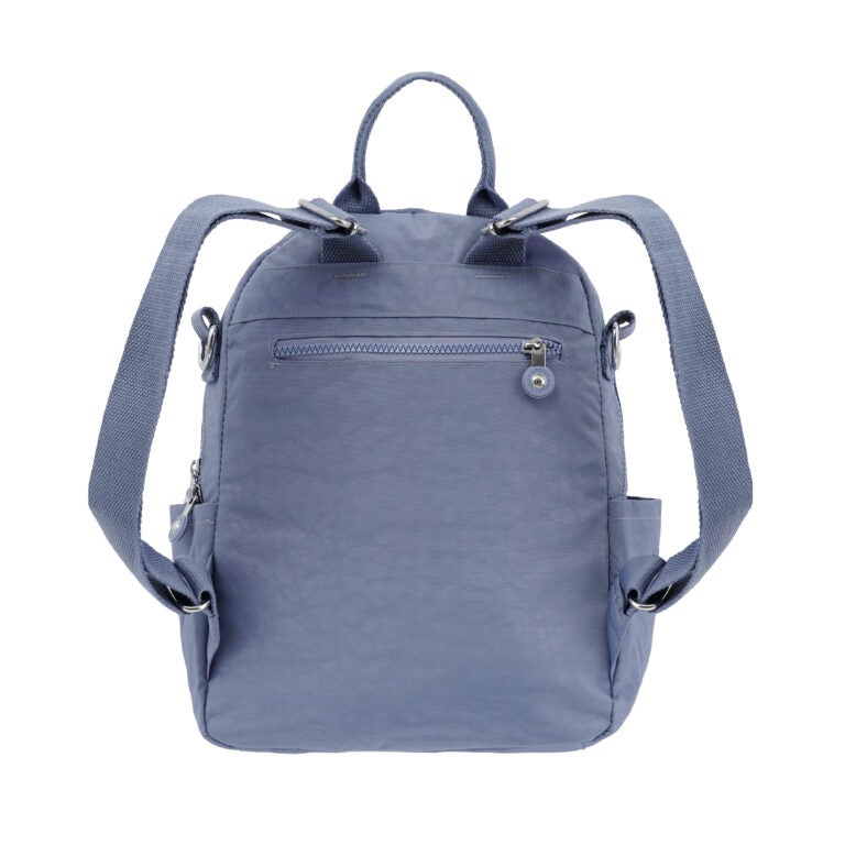 CAPRICE COLLECTION Unisex Medium Backpack – Light Blue, Water-Resistant Nylon, 15L, Adjustable Straps - Image 2