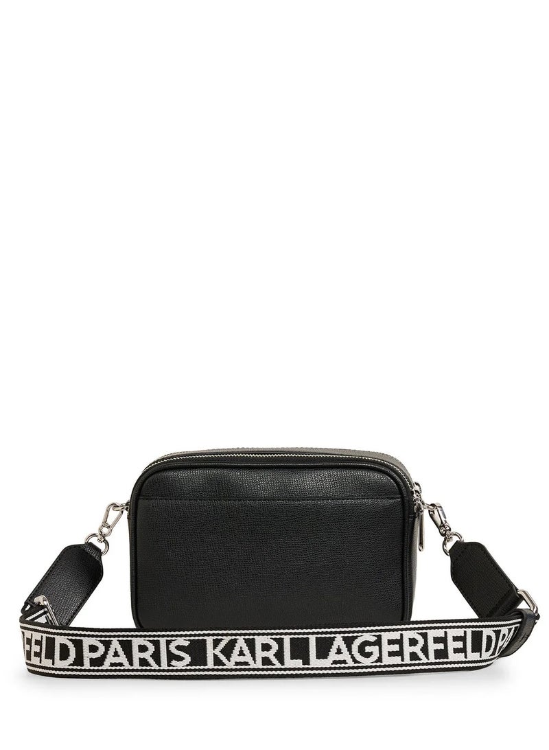 KARL LAGERFELD Maybelle Round Head Duo Camera Crossbody
