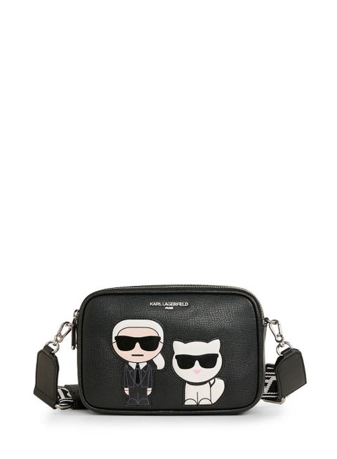 KARL LAGERFELD Maybelle Round Head Duo Camera Crossbody