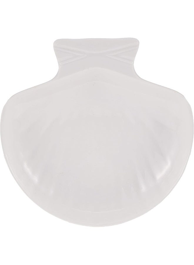 Harmony Horeca Shell-Shaped Plate in White - Image 1