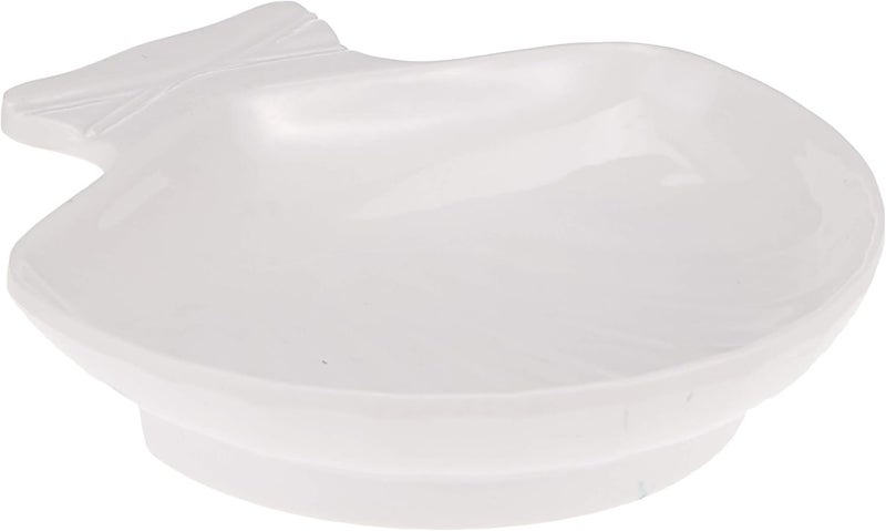Harmony Horeca Shell-Shaped Plate in White - Image 2