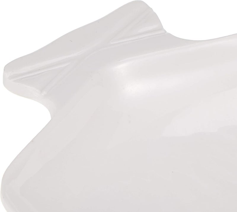 Harmony Horeca Shell-Shaped Plate in White - Image 4