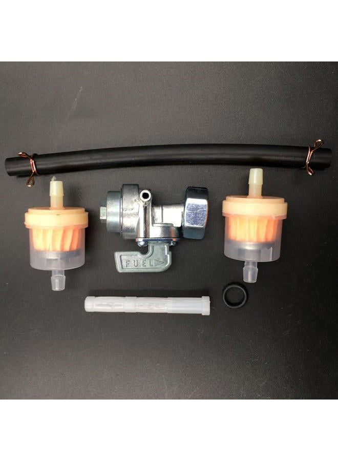 IBVIBV Fuel Shutoff Valve Petcock Compatible with Generac GP5000 GP5500 GP6000E GP6500 GP6500E with fuel filter - Image 3