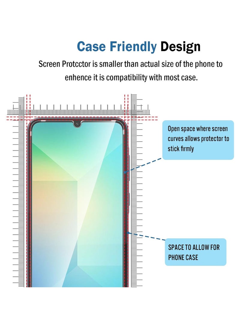 2 in 1 For Samsung Galaxy A06 Screen & Camera Protection - High transparency full coverage security protector