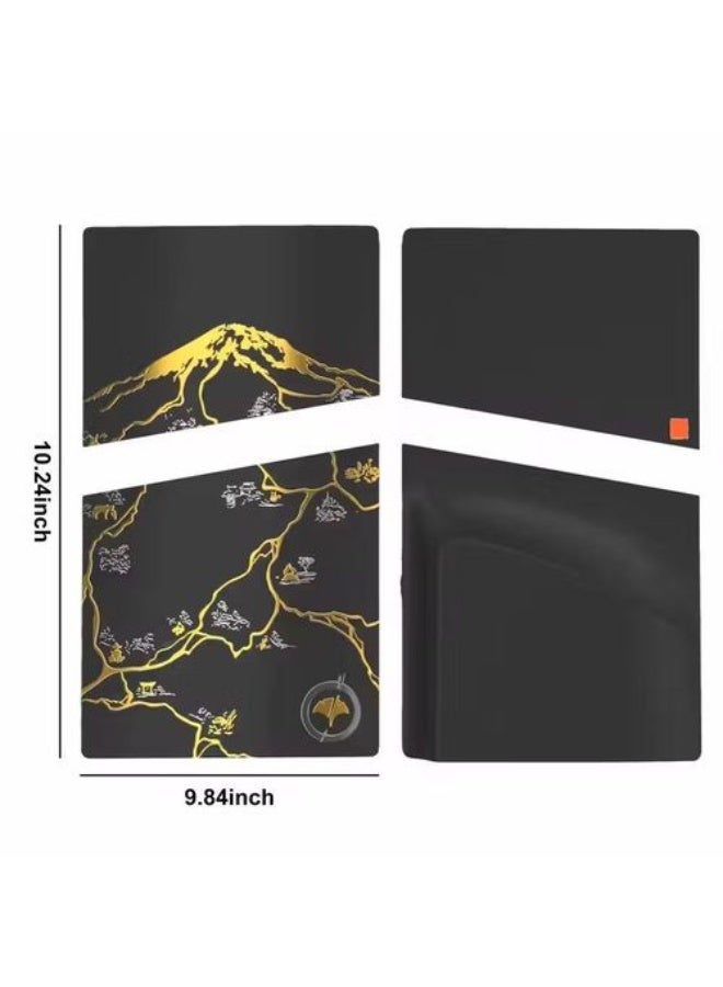 Ghost of Yotei Replacement Plate for PS5 Slim (Disc) - Black - Image 2
