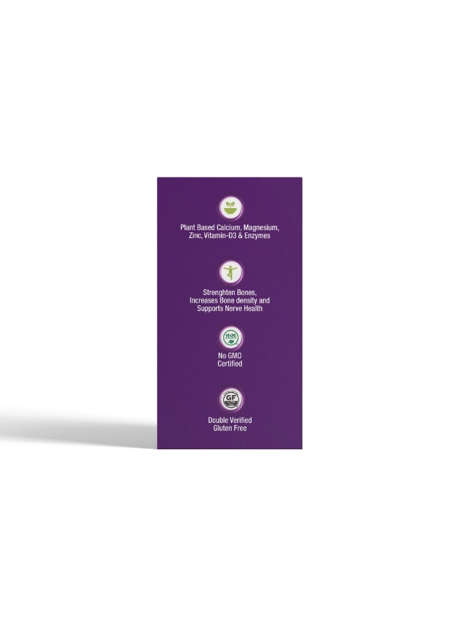 iRemedies iCal-Mag-Zinc with Vitamin D3 – Bone Health Supplement for Strong Bones and Teeth – 100 Tablets - Image 5