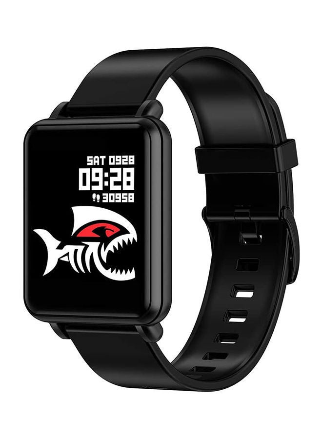 NIBEMINENT Smart Watch Phone L1S Wrist 1.3 Inch Touch Screen IP68 Fitness Tracker 25 Days Standby for IOS Android - Black - Image 1