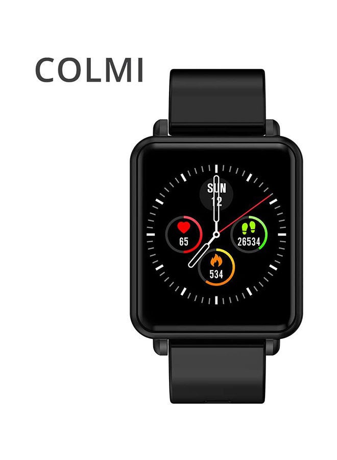 NIBEMINENT Smart Watch Phone L1S Wrist 1.3 Inch Touch Screen IP68 Fitness Tracker 25 Days Standby for IOS Android - Black - Image 2