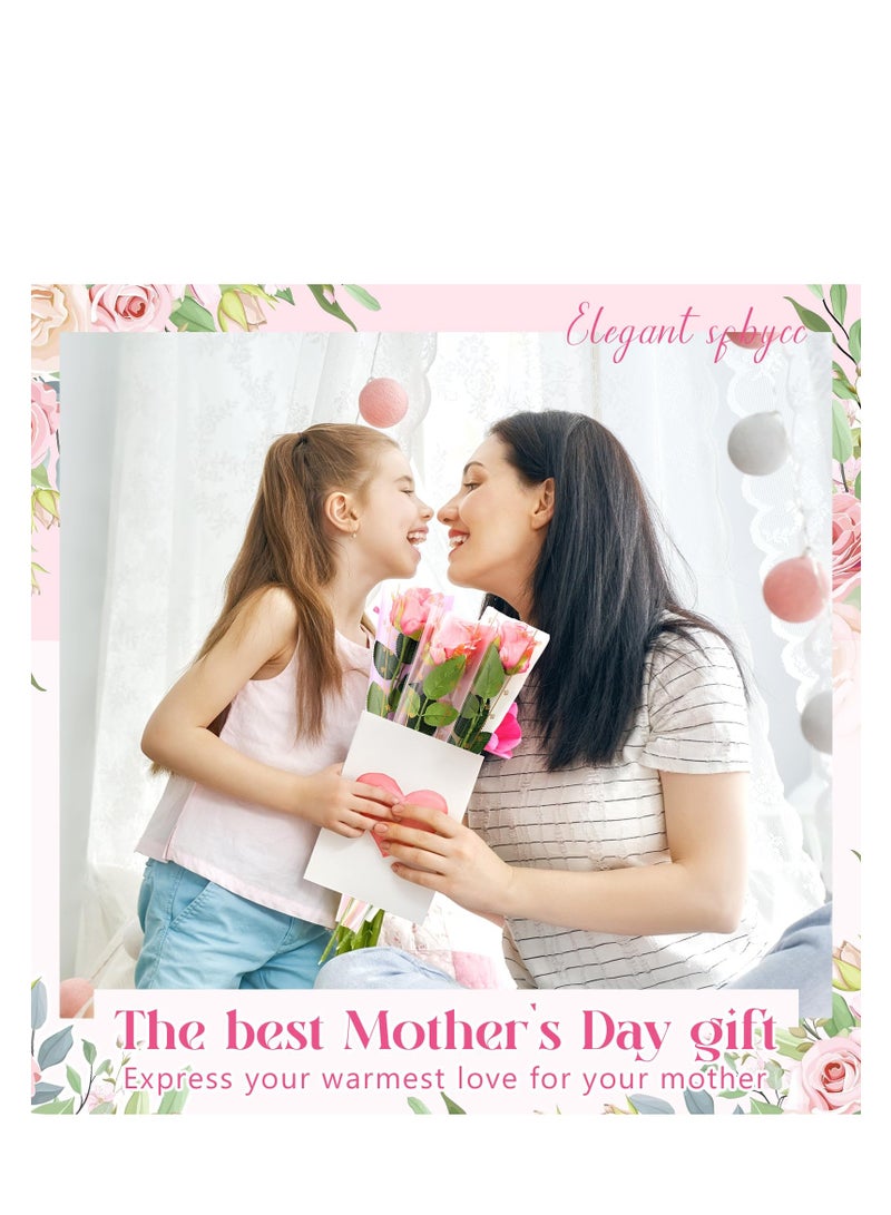 Beauenty 300 Pcs Single Rose Sleeves - Waterproof Floral Packaging Bags for Bouquets, Perfect for Mother's Day, Weddings, Valentine's Day, and Engagement Gifts, Available in 6 Colors. - Image 4