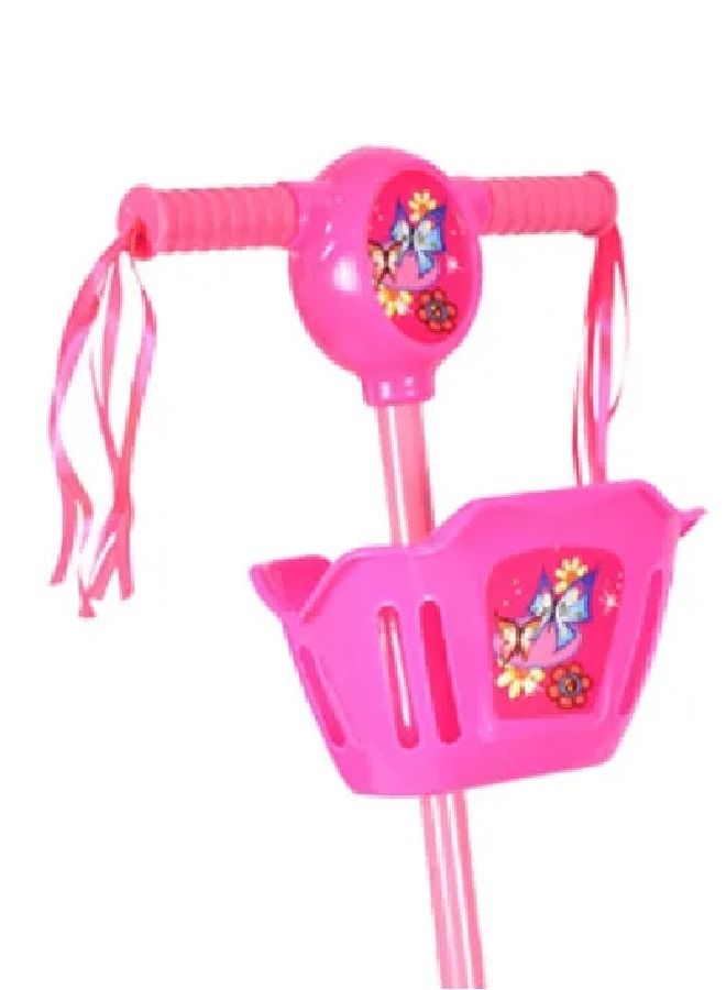 3-Wheel Portable High Quality Musical Stylish Padded Handles Kick Scooter Safe For Kids 62x22x70cm - Image 2