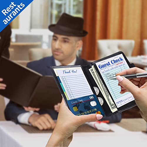 Methdic Guest Checks Server Note Pads 250 Orders Waitress Notepad for Restaurants (5 Books) - Image 4