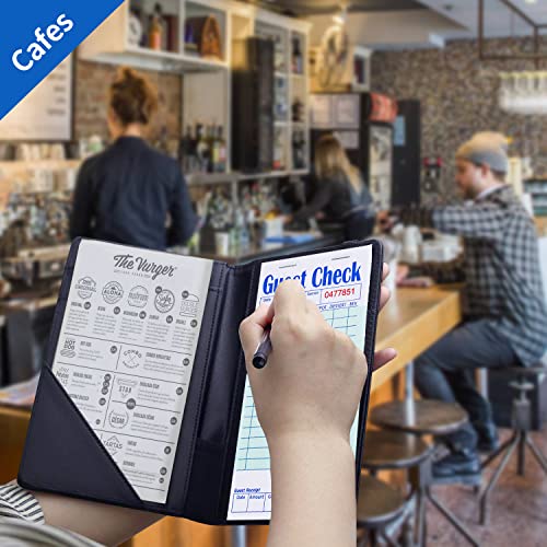 Methdic Guest Checks Server Note Pads 250 Orders Waitress Notepad for Restaurants (5 Books) - Image 5