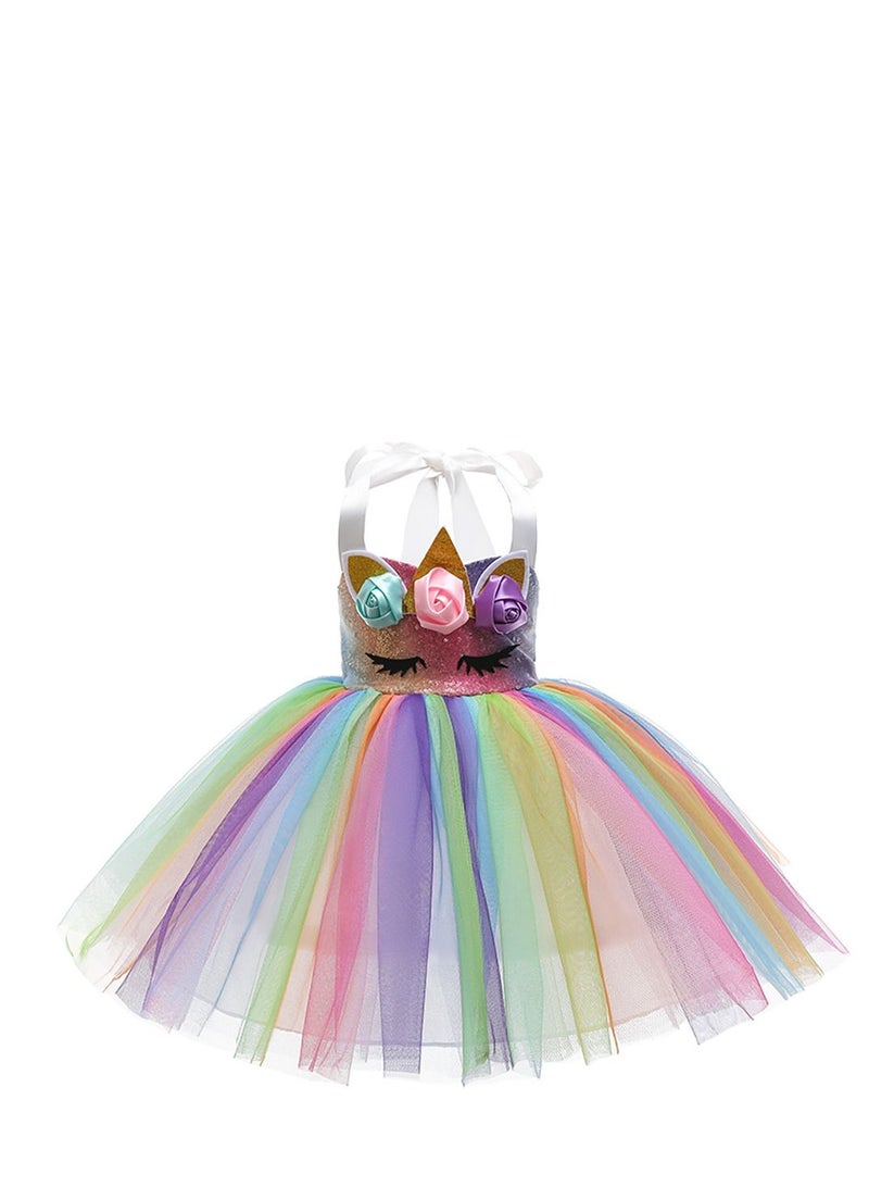 Loquat Stylish Fairy Floral Princess Dress  - Image 1