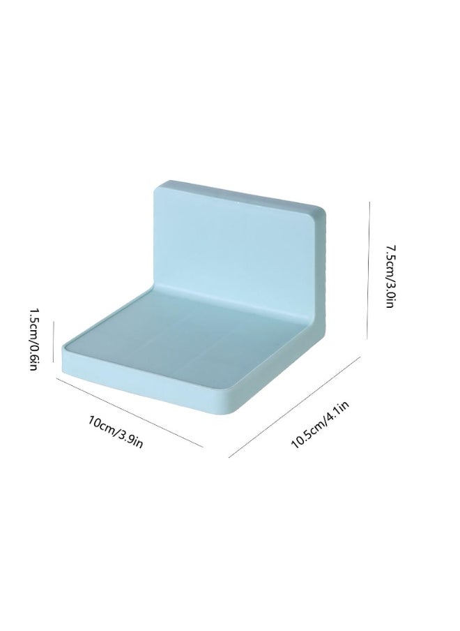 Mordely Small Shelf for Wall - Adhesive Wall Rack, No-Drill Wall Shelves | Small Shelf for Wall with Strong Adhesive, No Drilling Required, Multifunctional Wall Shelves for Kitchen, Bathroom, and Bedroom  - Image 3