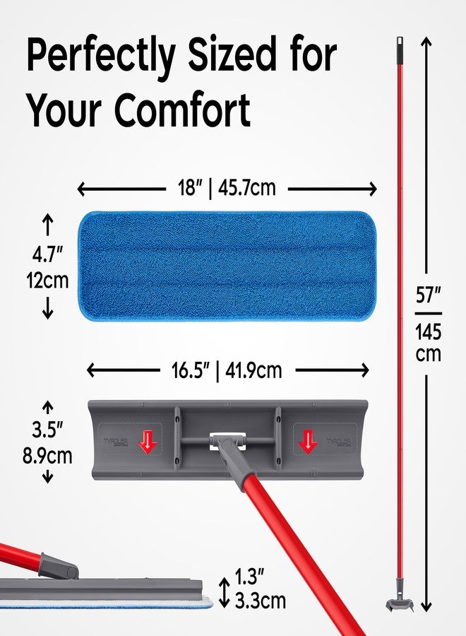 Tyroler Bright Tools Pack of Replacement Moppy Shmoppy Microfiber Cloth (Blue - Pack of 4 - Image 2