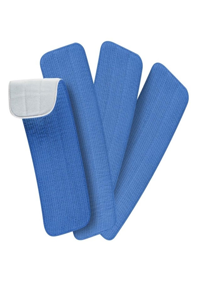 Tyroler Bright Tools Pack of Replacement Moppy Shmoppy Microfiber Cloth (Blue - Pack of 4 - Image 1