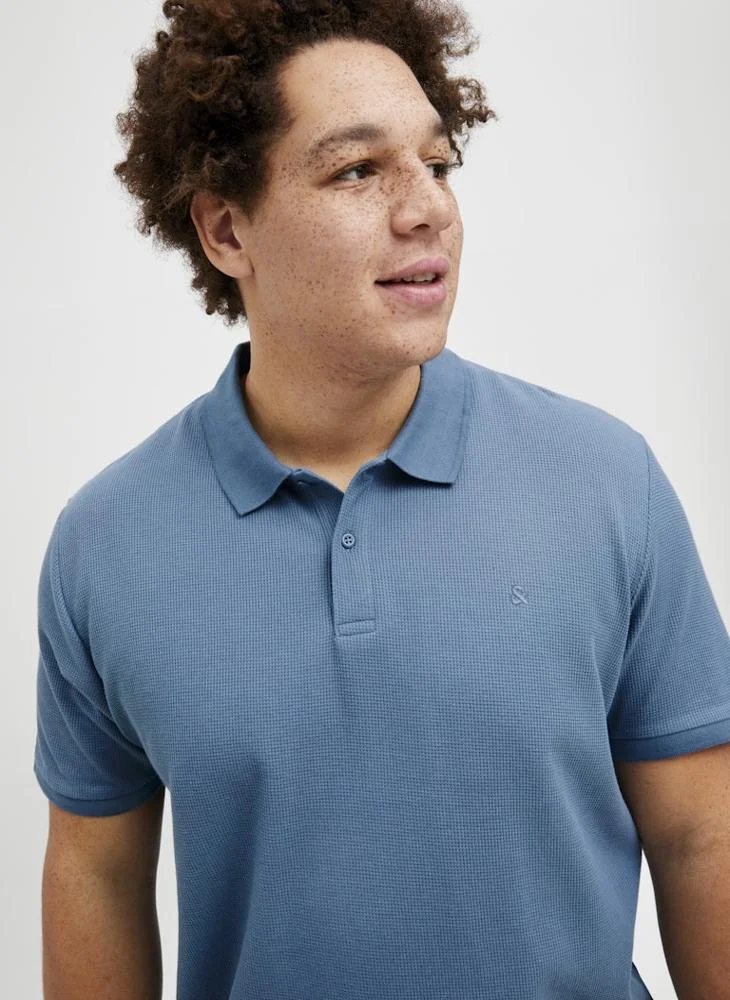 JACK & JONES Solid Regular Fit Polo