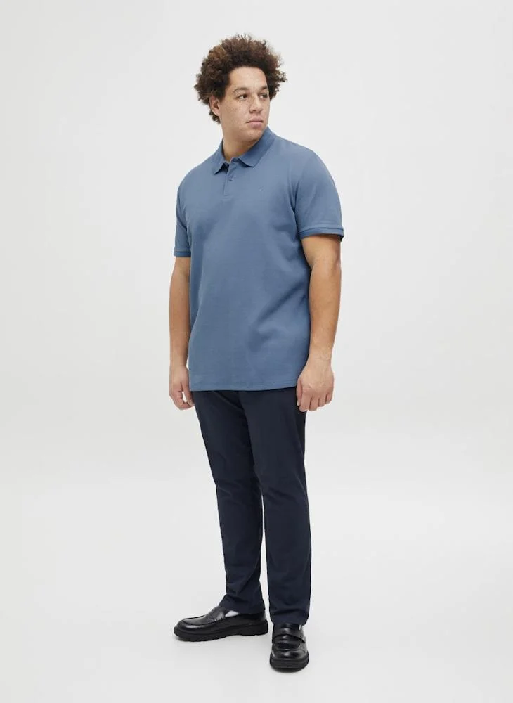 JACK & JONES Solid Regular Fit Polo