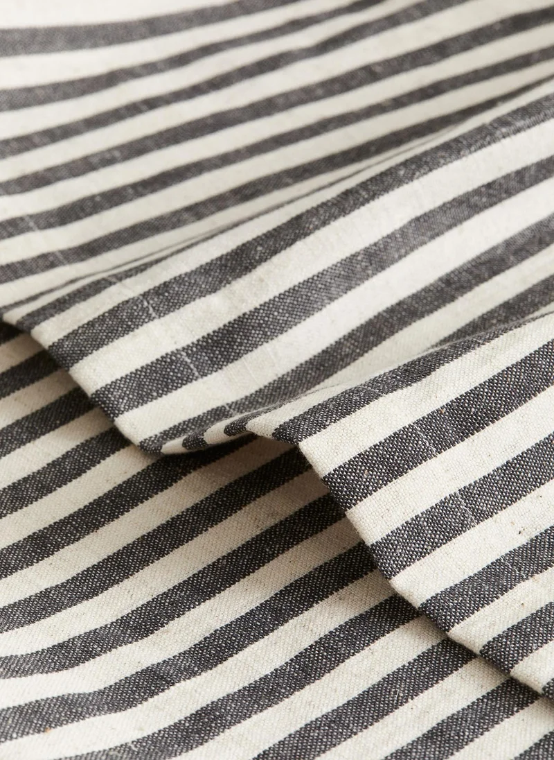 اتش اند ام Striped Cotton Tablecloth