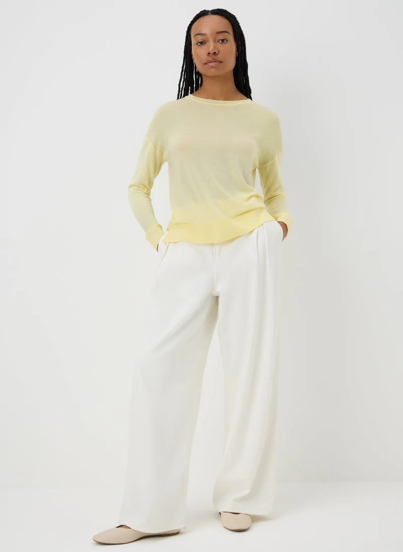 Matalan Lemon Fine Gauge Long Sleeve Jumper