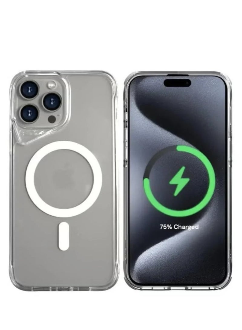 Gear4 iPhone 15 Pro Back cover, original and strong clear protective case, shock-resistant case with a protrusion around the camera, pure and high-clarity iPhone cover made of high-quality materials. - Image 2